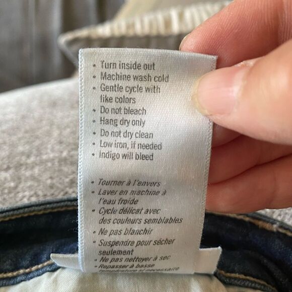 PAIGE VERDUGO ANKLE  DISTRESSED JEANS - Picture 8 of 9